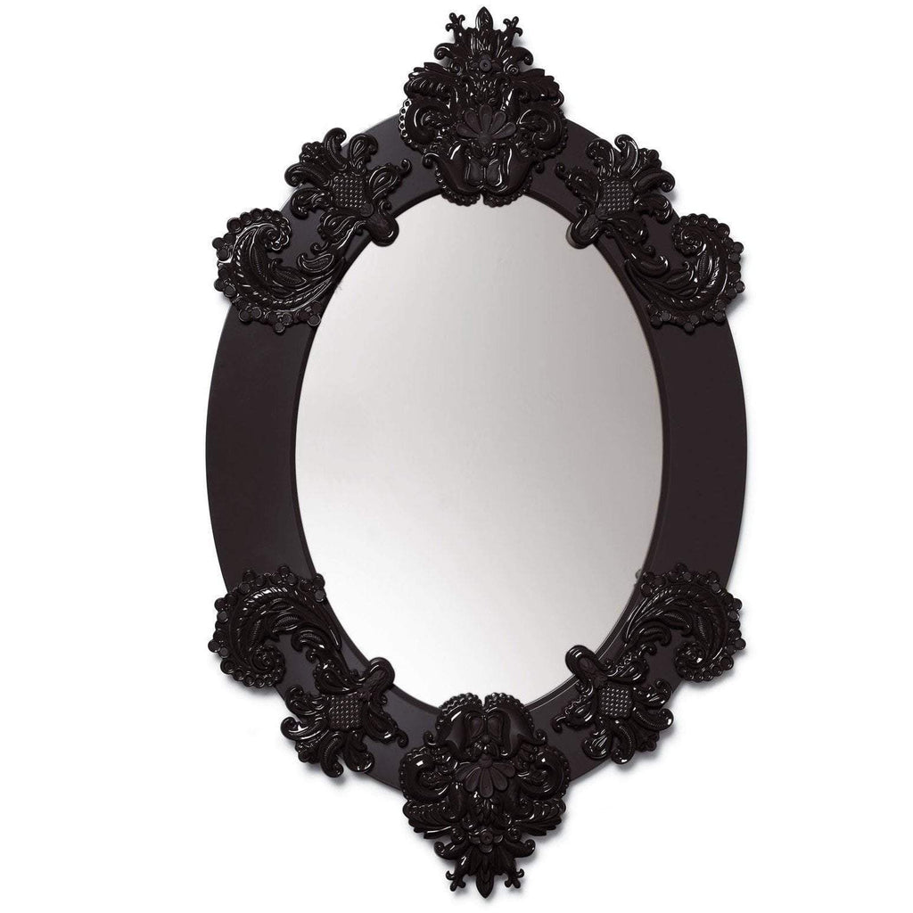 Lladro Oval Mirror Black 01007772