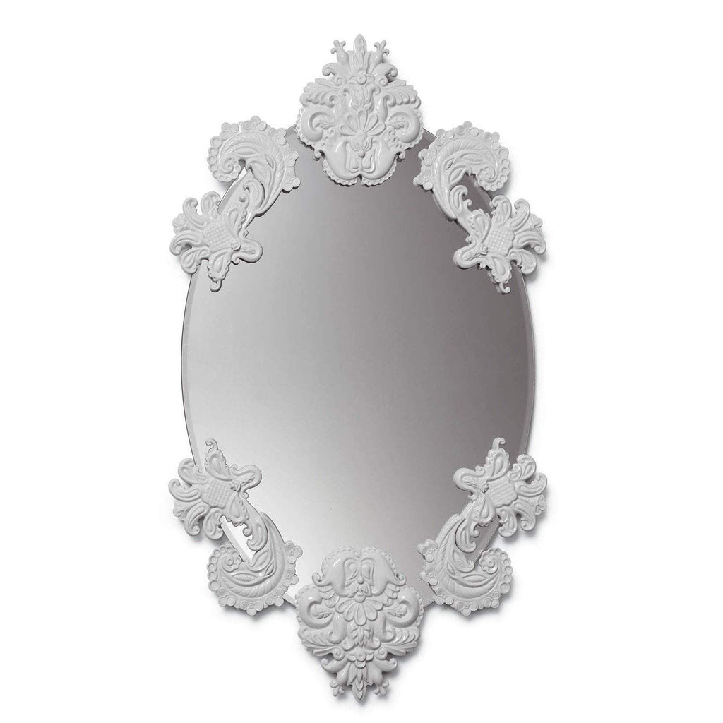 Lladro Oval Mirror Without Frame White 01007767