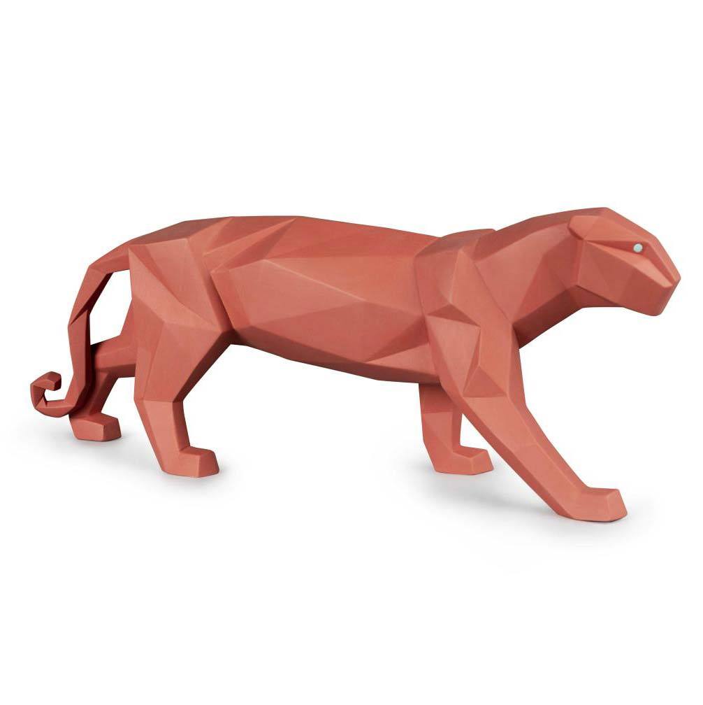 Lladro Panther Coral Figurine 01009457
