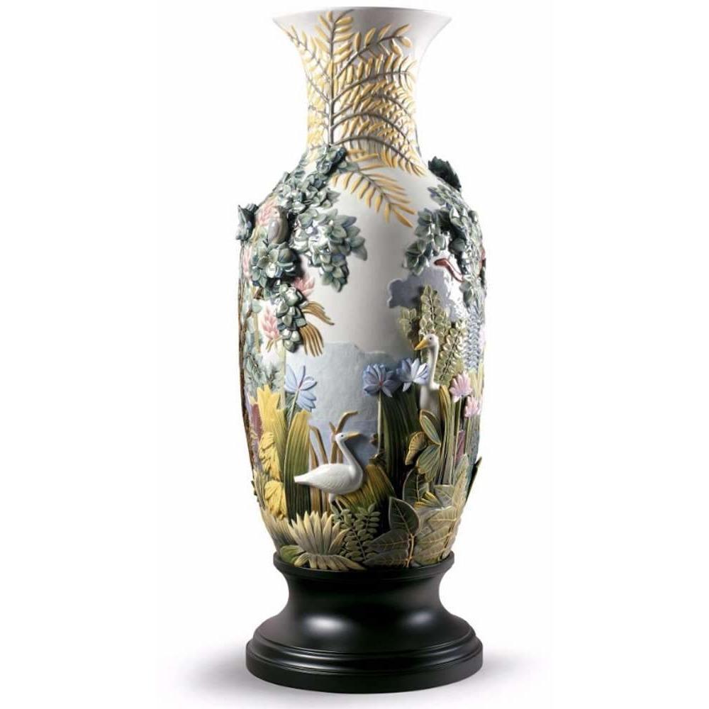 Lladro Paradise Vase Animal Life 01002003