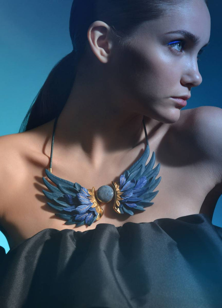 Lladro Paradise Wings Necklace 01010262