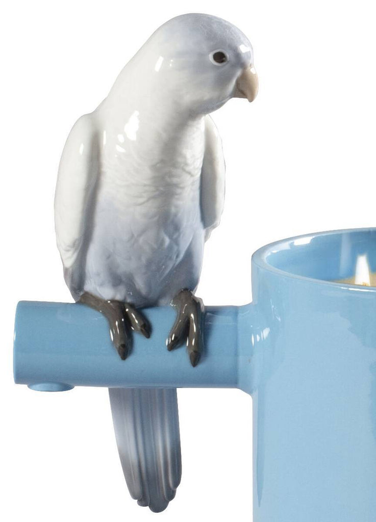 Lladro Parrot'S Scented Treasure On The Prairie Scent Blue 01040193