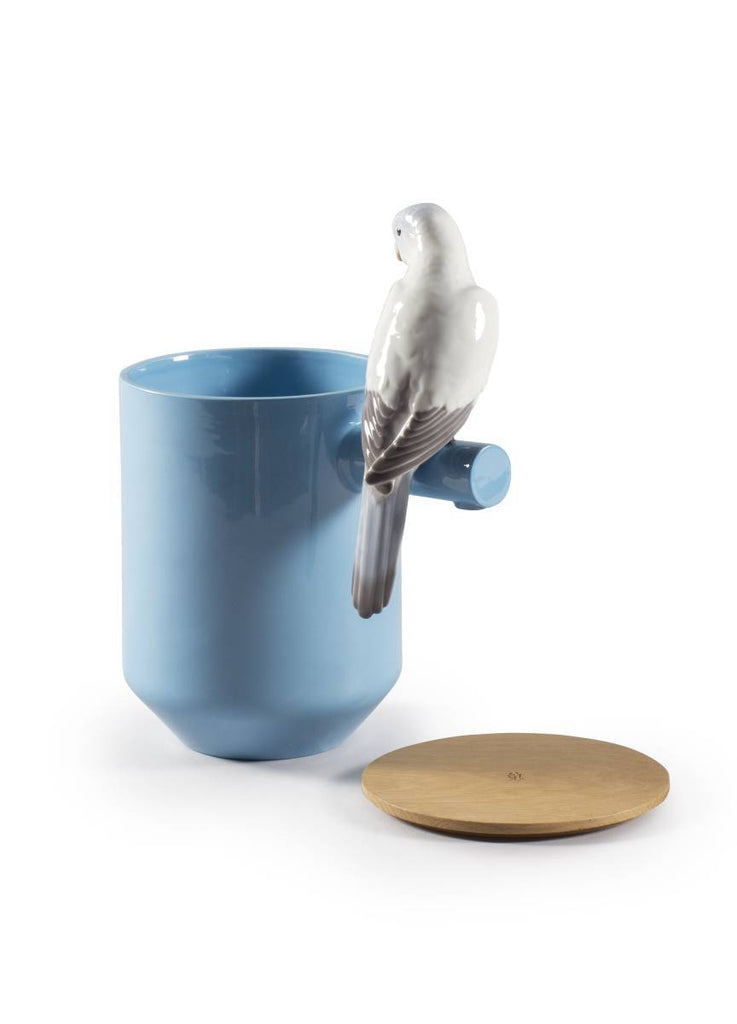 Lladro Parrot'S Scented Treasure On The Prairie Scent Blue 01040193