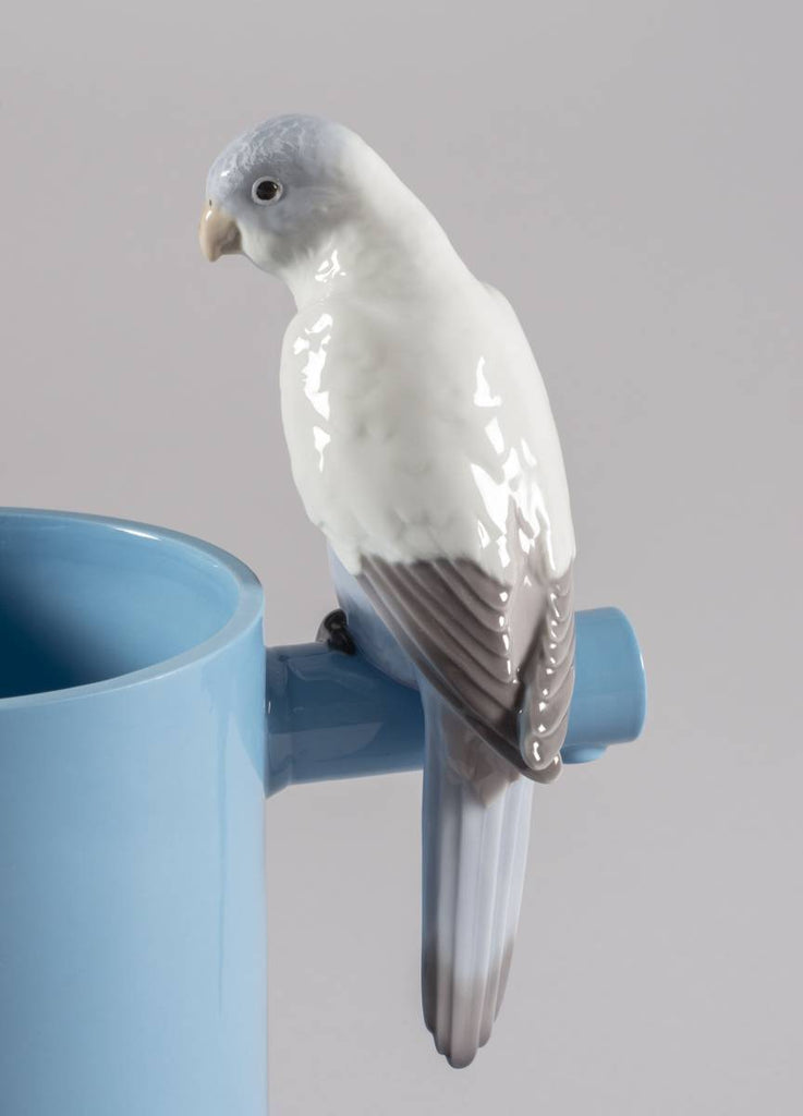 Lladro Parrot'S Scented Treasure On The Prairie Scent Blue 01040193