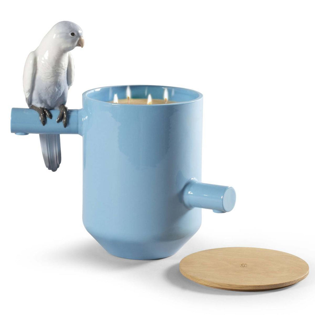 Lladro Parrot'S Scented Treasure On The Prairie Scent Blue 01040193