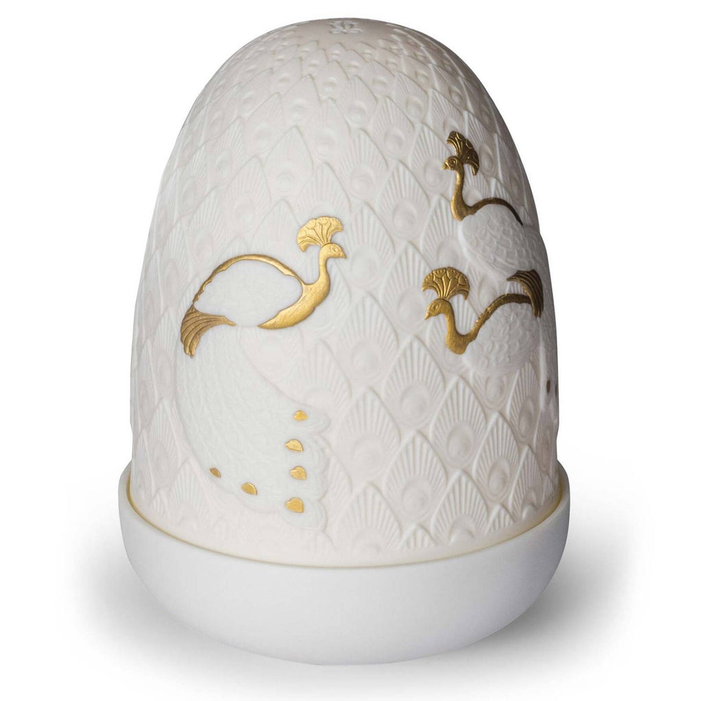 Lladro Peacocks Dome Table Lamp 01023971