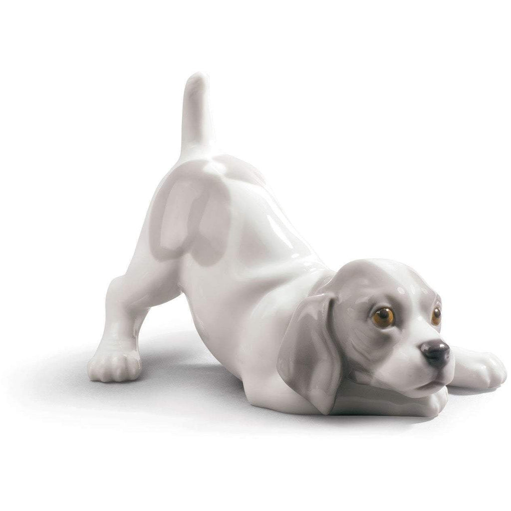 Lladro Playful Puppy Figurine 01009135