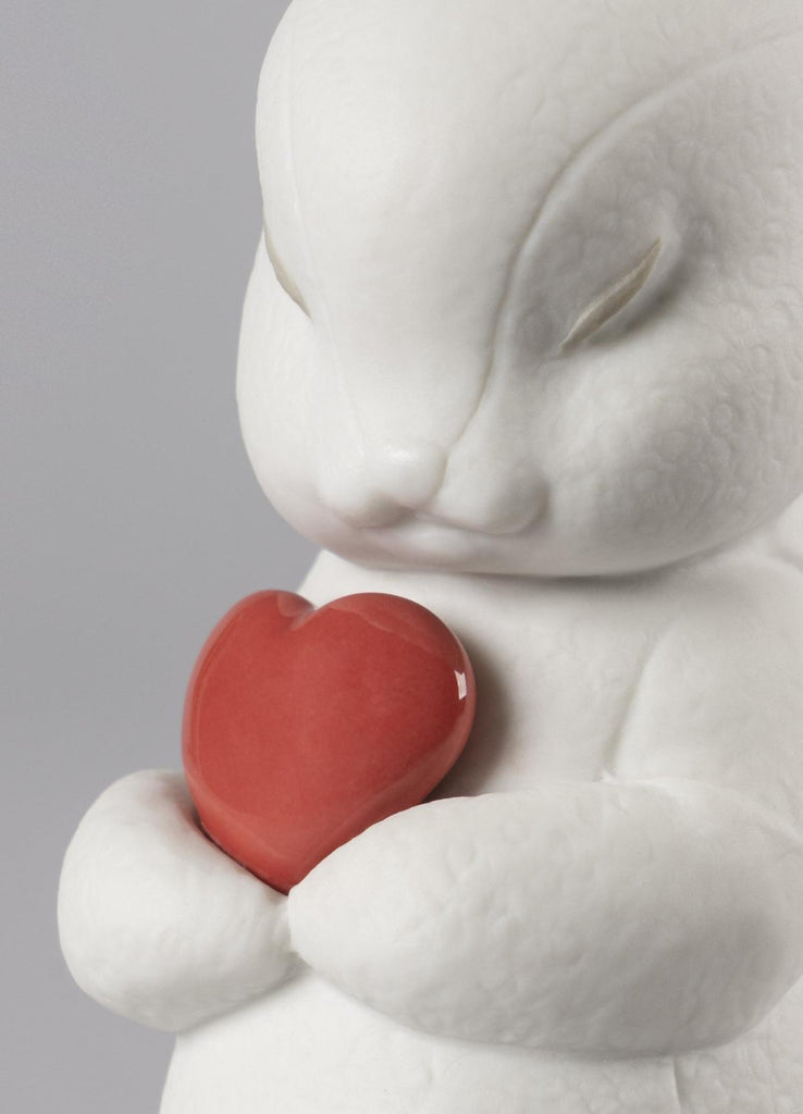 Lladro Puffy Generous Rabbit Figurine 01009440
