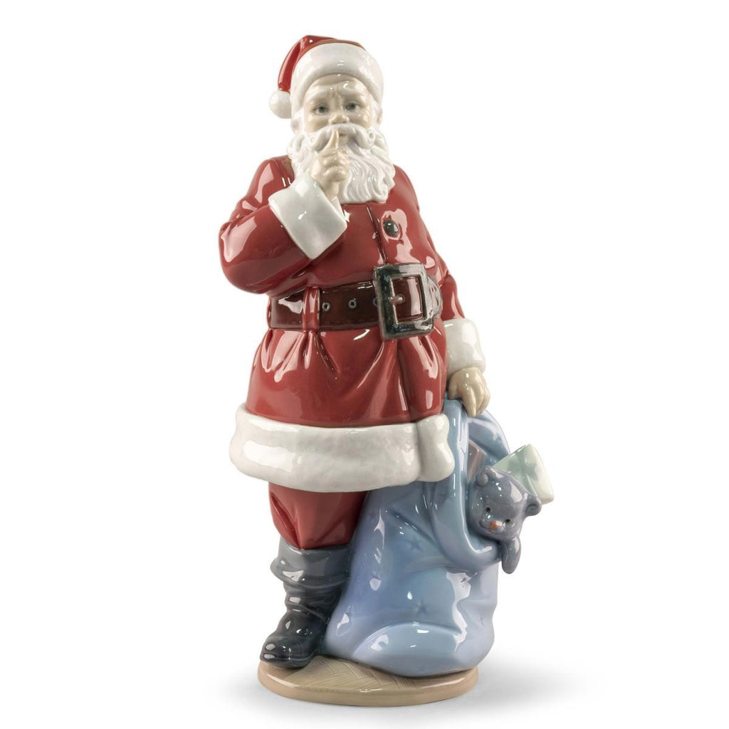 Lladro Santa Is Here Figurine 01009485