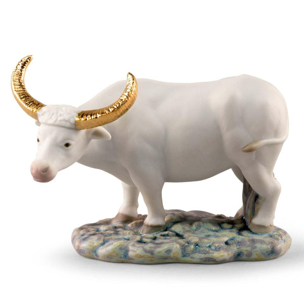 Lladro The Ox Mini Figurine 01009489