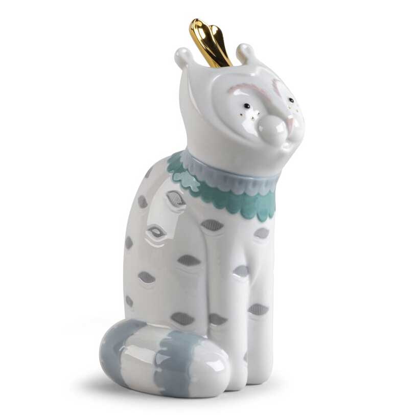 Lladro Unusual Friends Cat Figurine 01009552