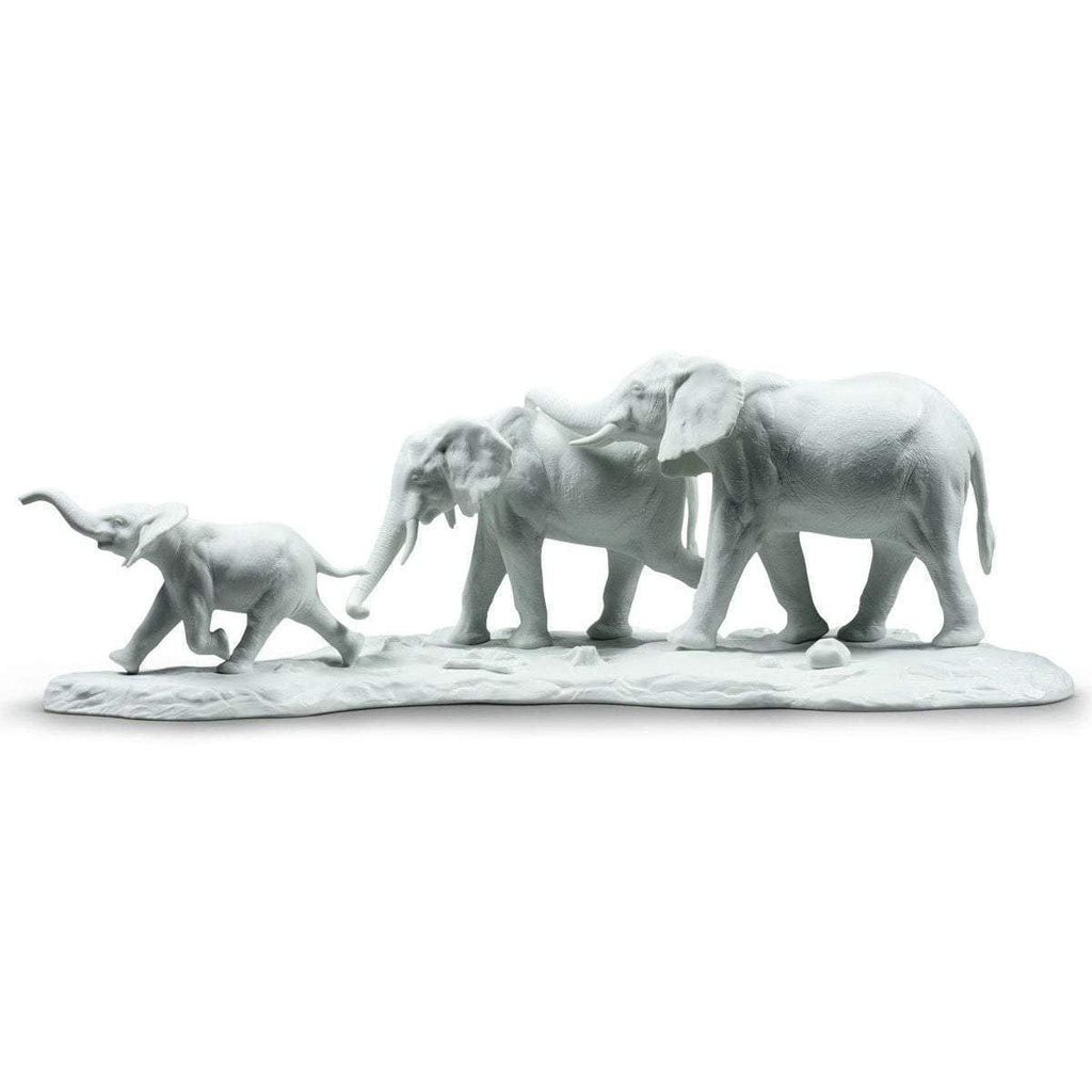 Lladro We Follow In Your Steps White Figurine 01009295