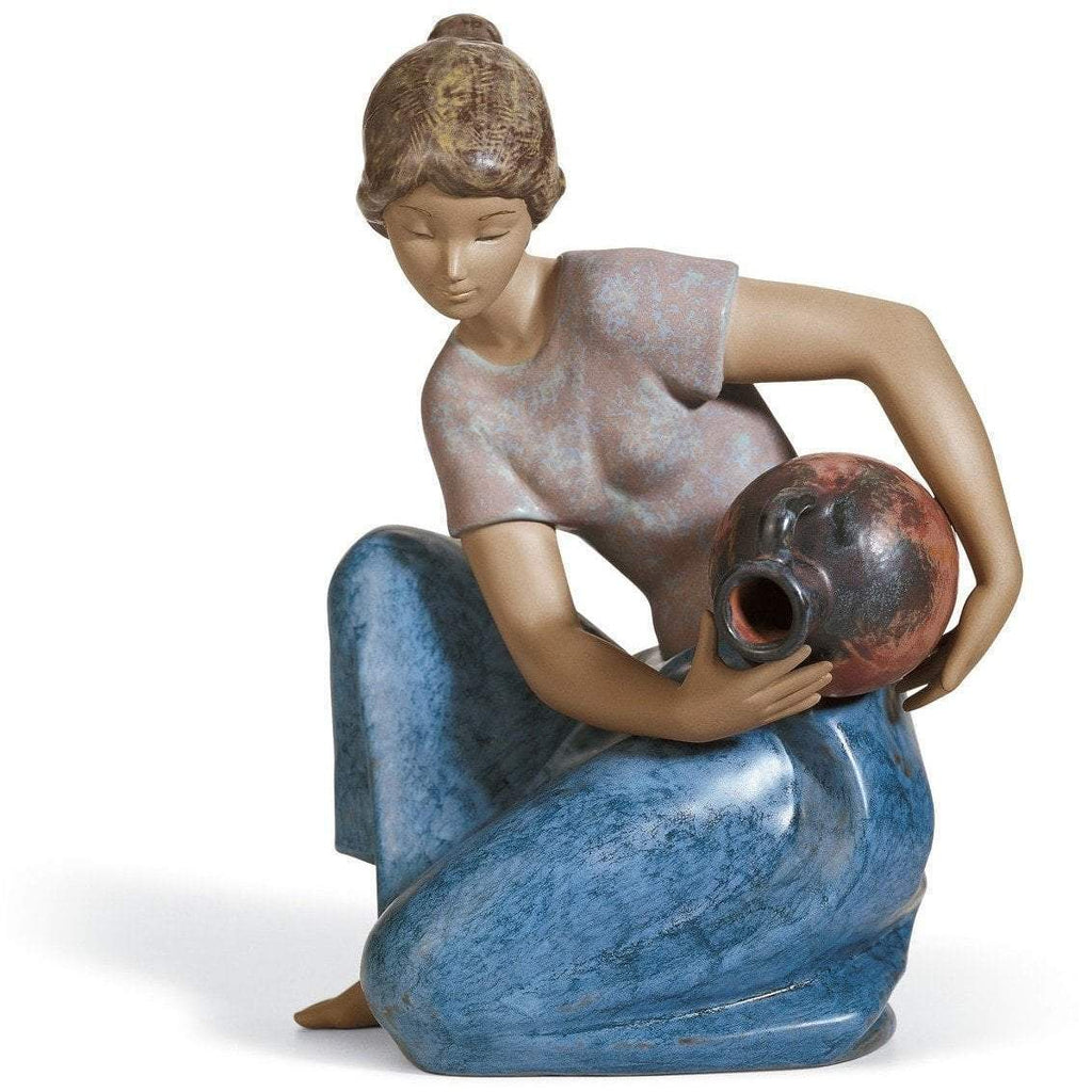 Lladro Young Water Girl Figurine 01012336