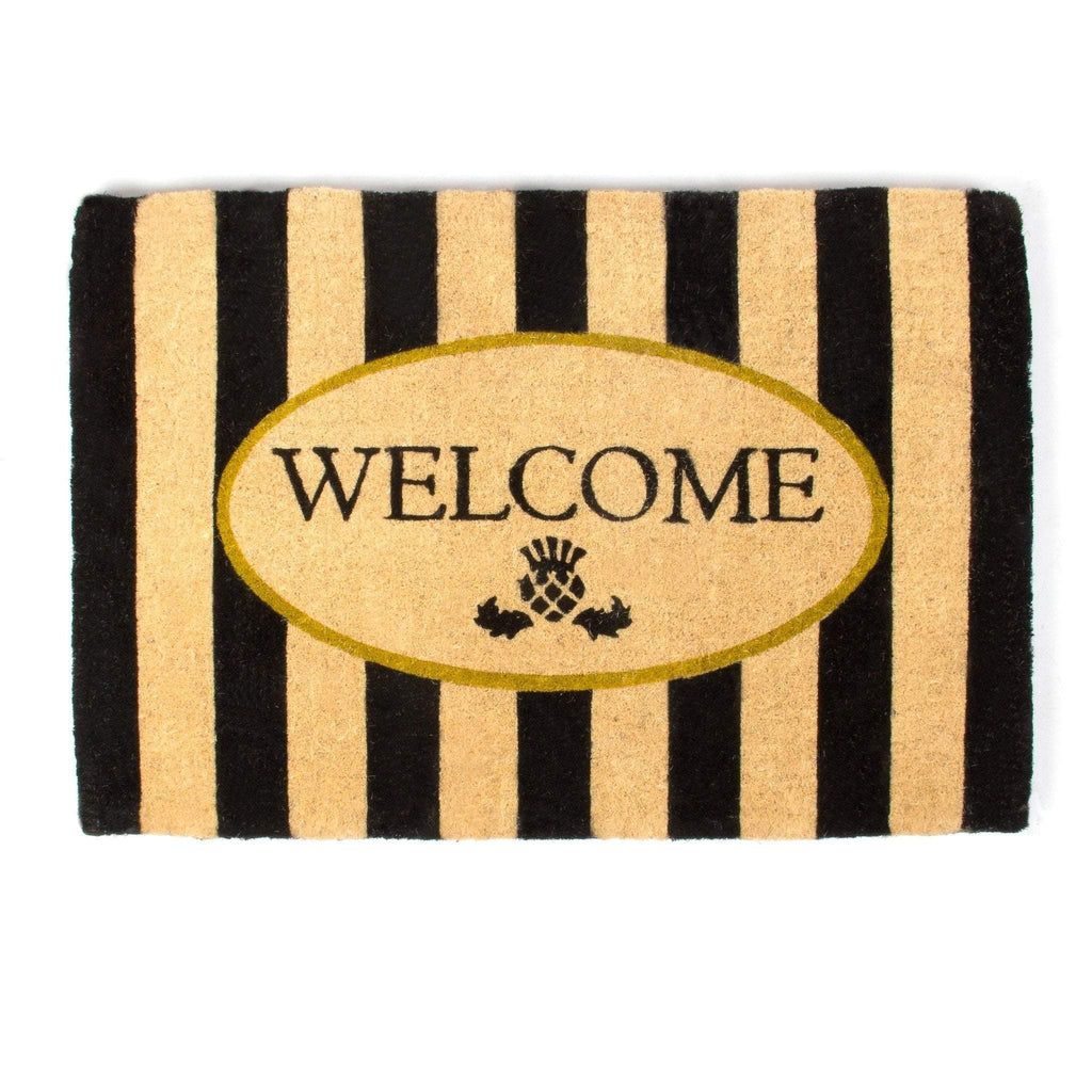 MacKenzie-Childs Awning Stripe Welcome Mat