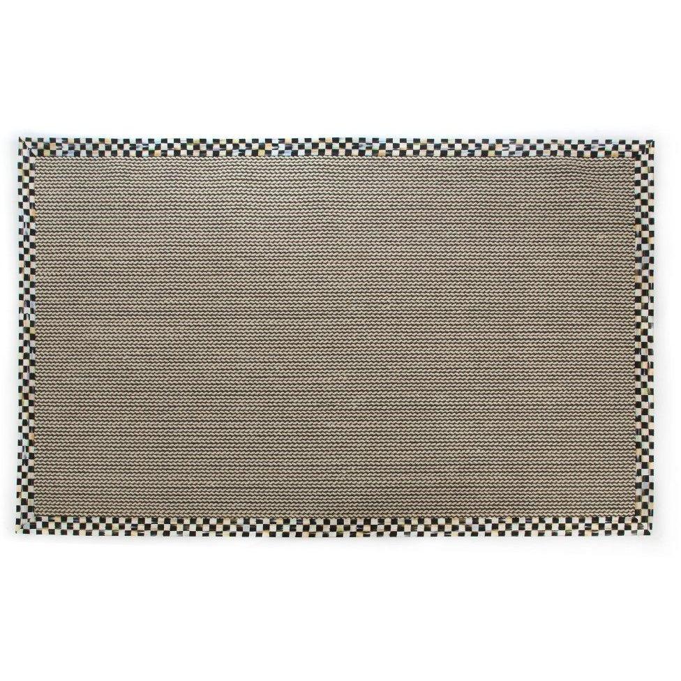 MacKenzie Childs Braided Wool Sisal Rug - 6 x 9