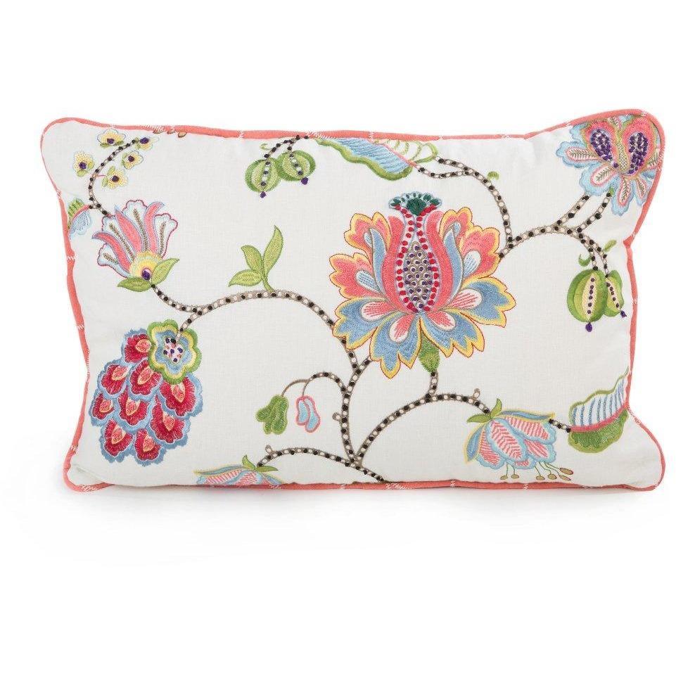 MacKenzie Childs Chelsea Garden Lumbar Pillow
