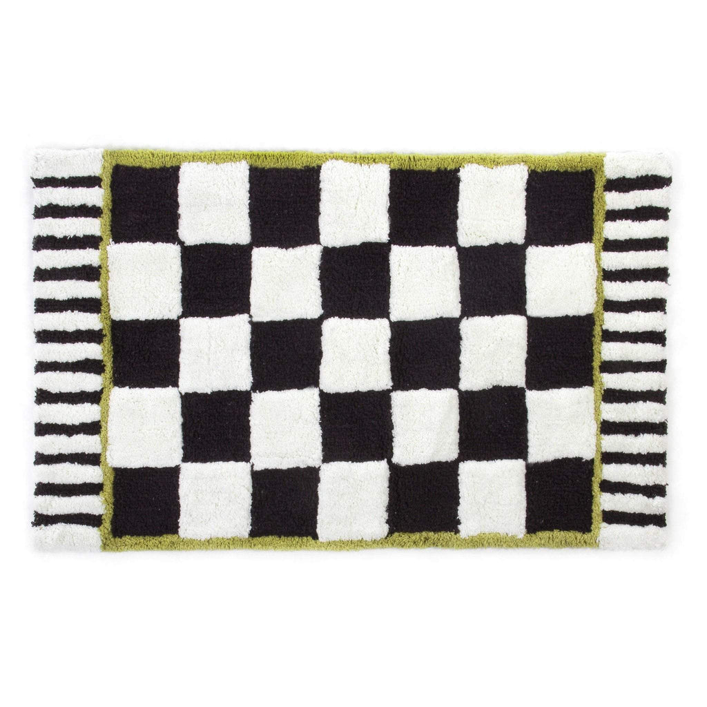 MacKenzie Childs Courtly Check Bath Mat
