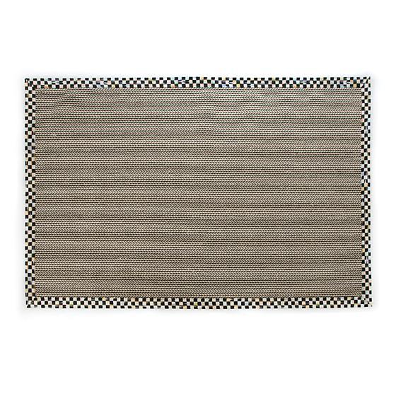 MacKenzie Childs Courtly Check Braid Sisal 3 x 5