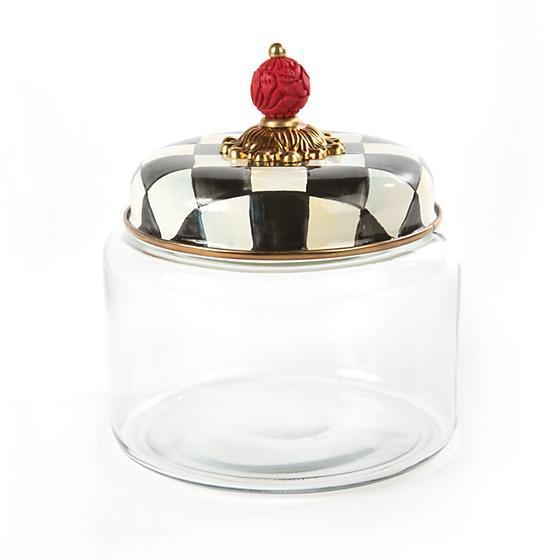 MacKenzie Childs Courtly Check Canister Small