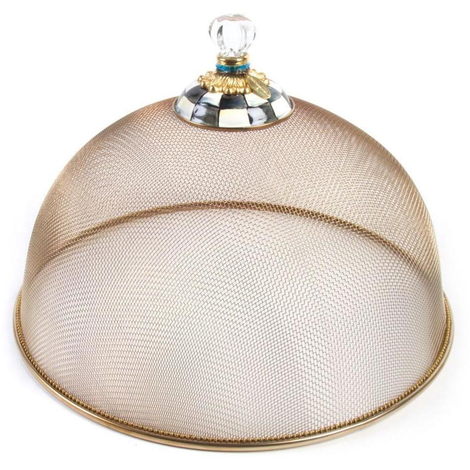 MacKenzie Childs Courtly Check Mesh Dome Large