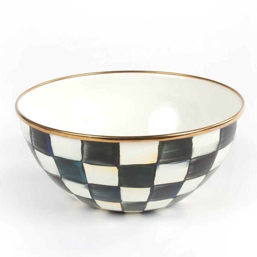 MacKenzie Childs Courtly Check Small Bowl