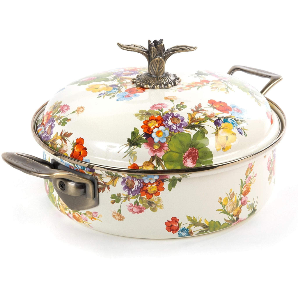 MacKenzie-Childs Flower Market 5 Quart Casserole