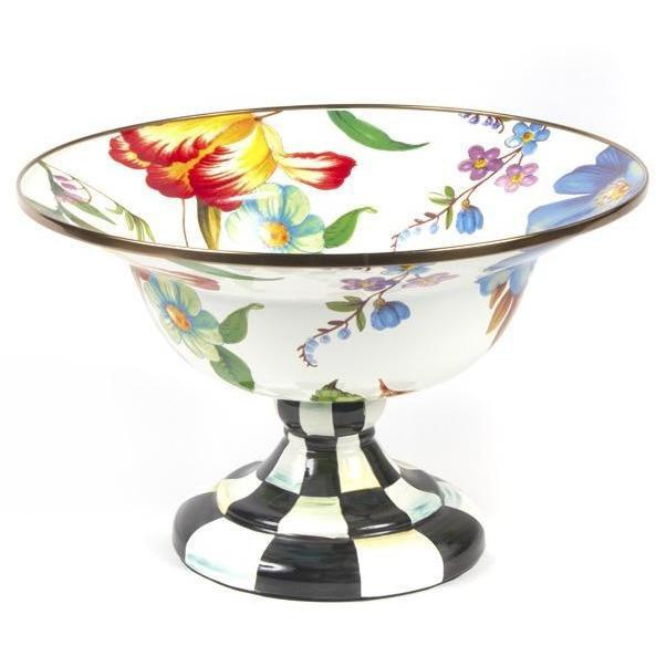 MacKenzie Childs Flower Market Compote
