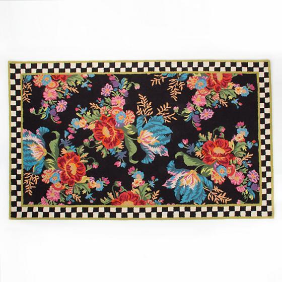 MacKenzie Childs Flower Market Rug - 5 Ft X 8 Ft