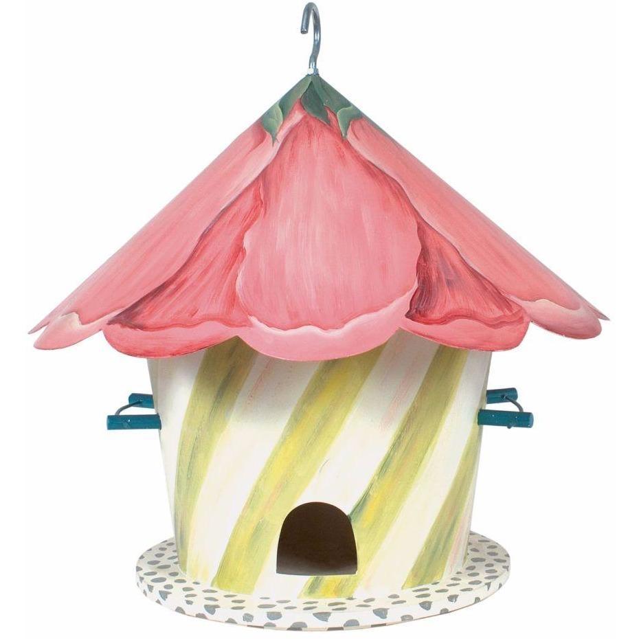 MacKenzie Childs Hollyhock Birdhouse