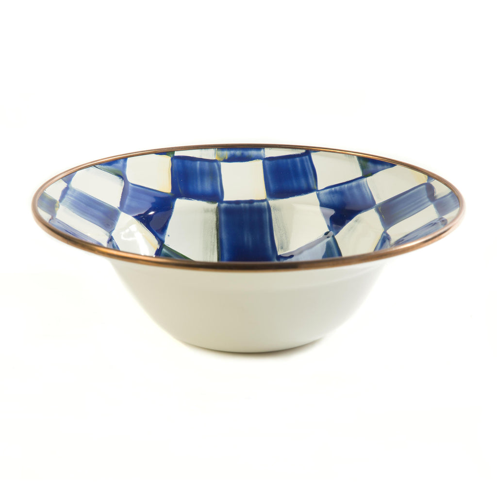 Mackenzie Childs Royal Check Breakfast Bowl 89203-240
