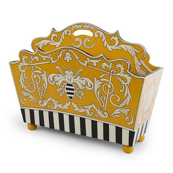 MacKenzie Childs Spelling Bee Magazine Holder