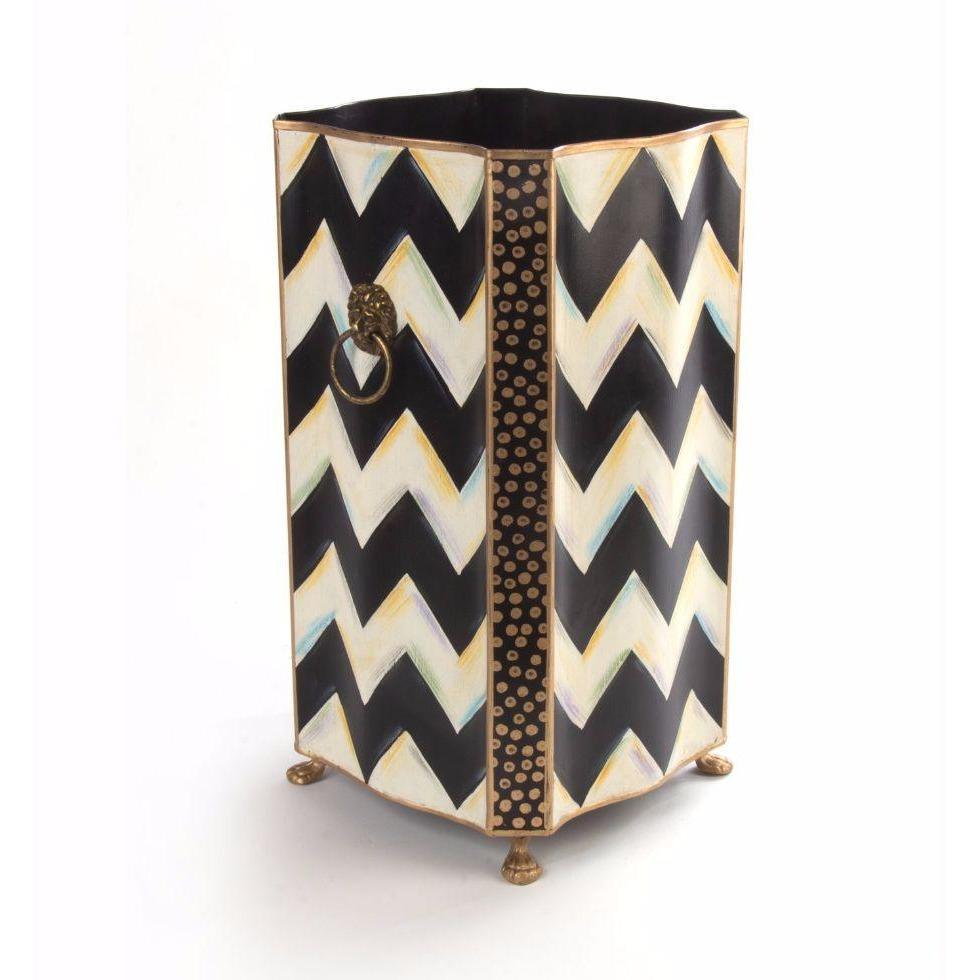 MacKenzie Childs Zig Zag Umbrella Stand