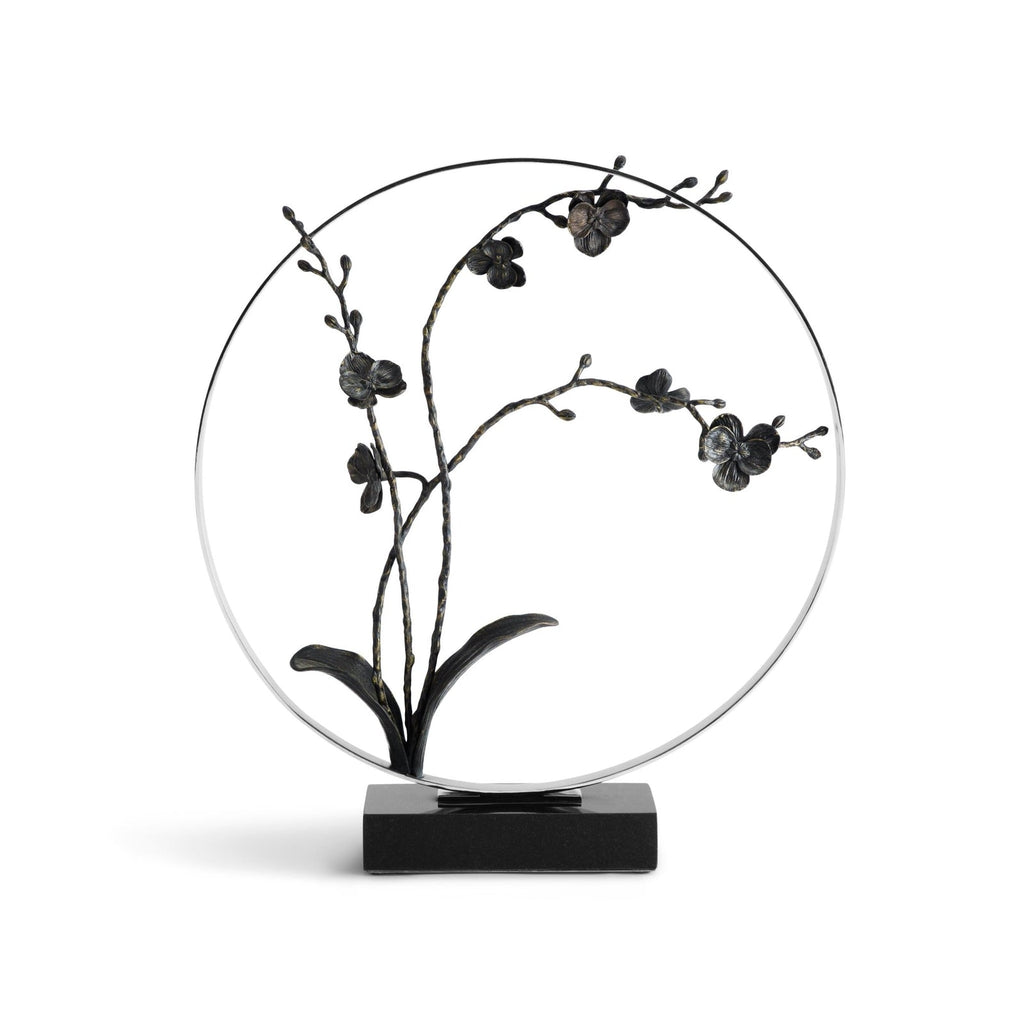 Michael Aram Black Orchid 22 Moon Gate Sculpture 176110