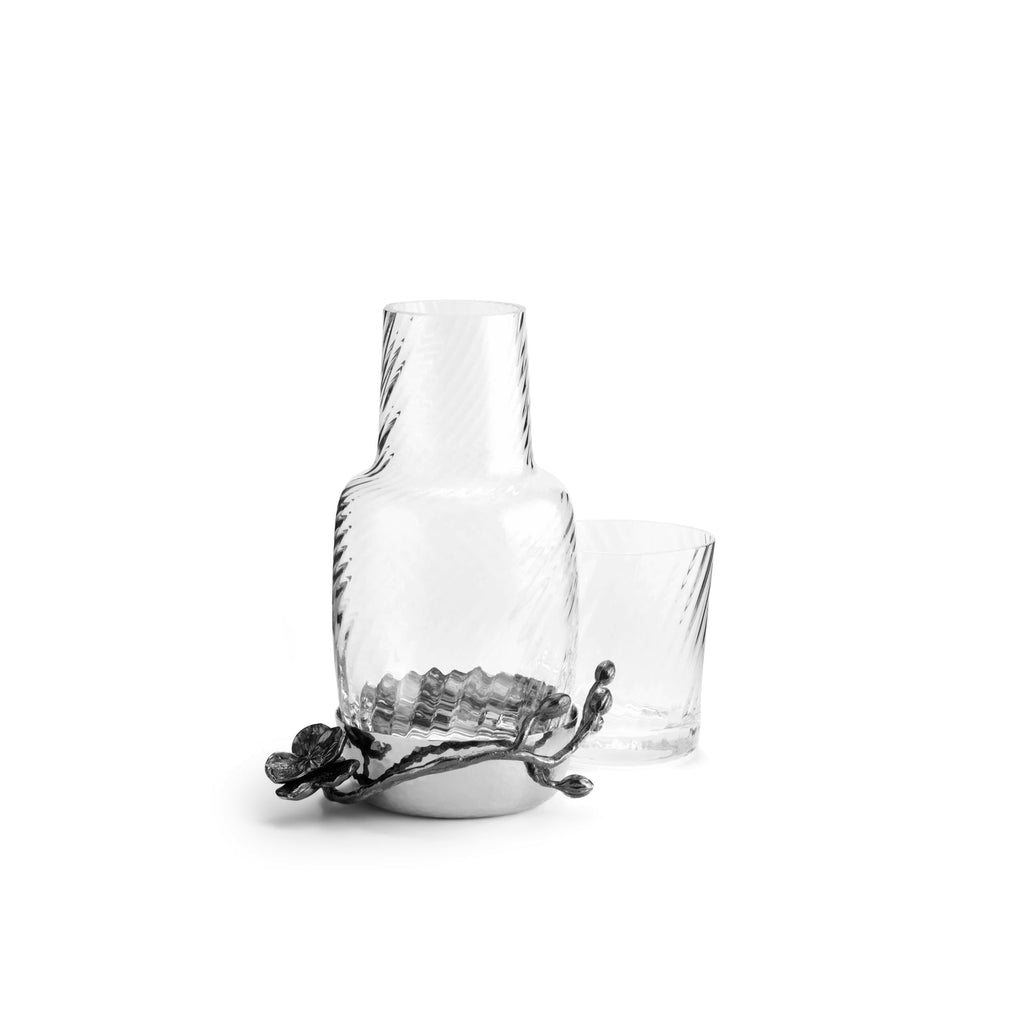 Michael Aram Black Orchid Bedside Carafe with Tumbler 110891