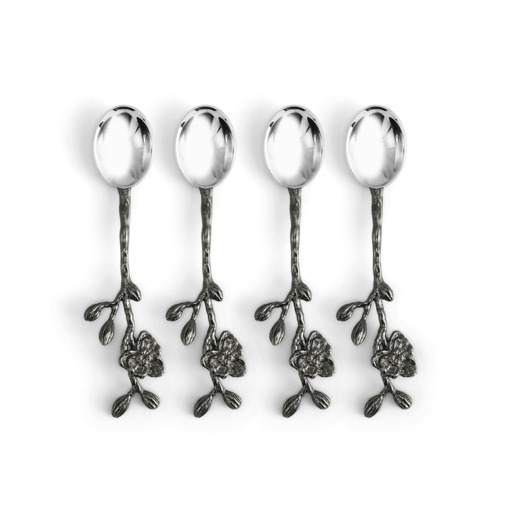 Michael Aram Black Orchid Hor D'oeuvres Spoon Set 110915