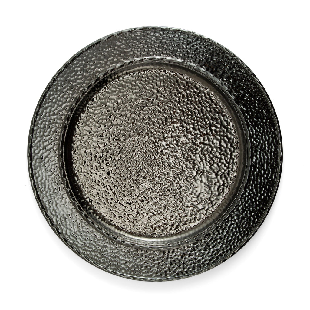 Michael Aram Hammertone Charger Black Nickelplate 175915