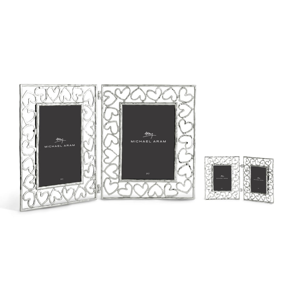 Michael Aram Heart Hinged Frame Silver 5x7 132277