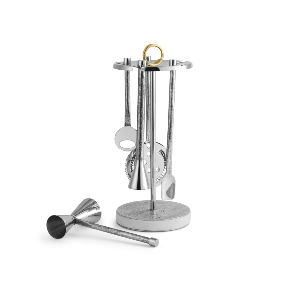 Michael Aram Ivy & Oak Bar Tool Set with Stand 123522