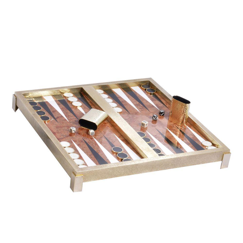 Michael Aram Marble Backgammon Set 130763