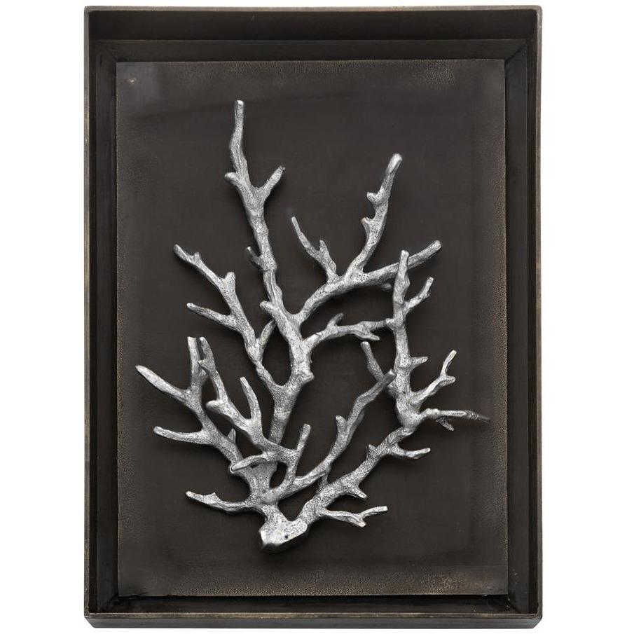 Michael Aram Ocean Coral Shadow Box Antique Nickel 176069