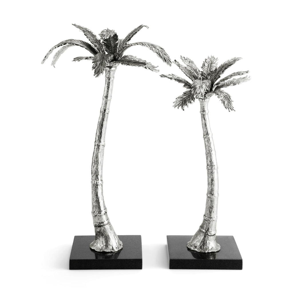 Michael Aram Palm Candleholders Nickelplate 174953