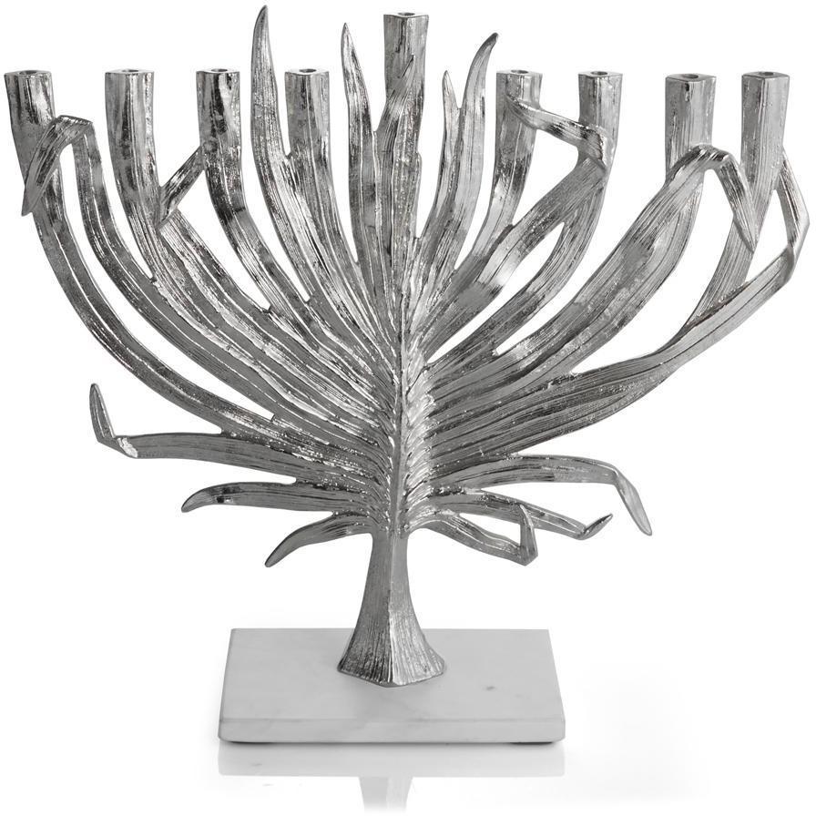 Michael Aram Palm Menorah Nickelplate 174948