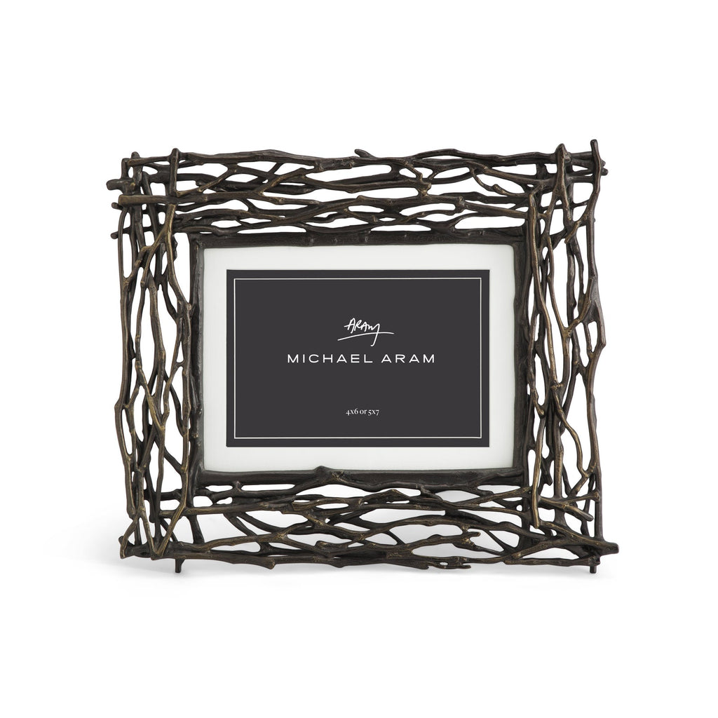 Michael Aram Twig Frame Oxidized 112001