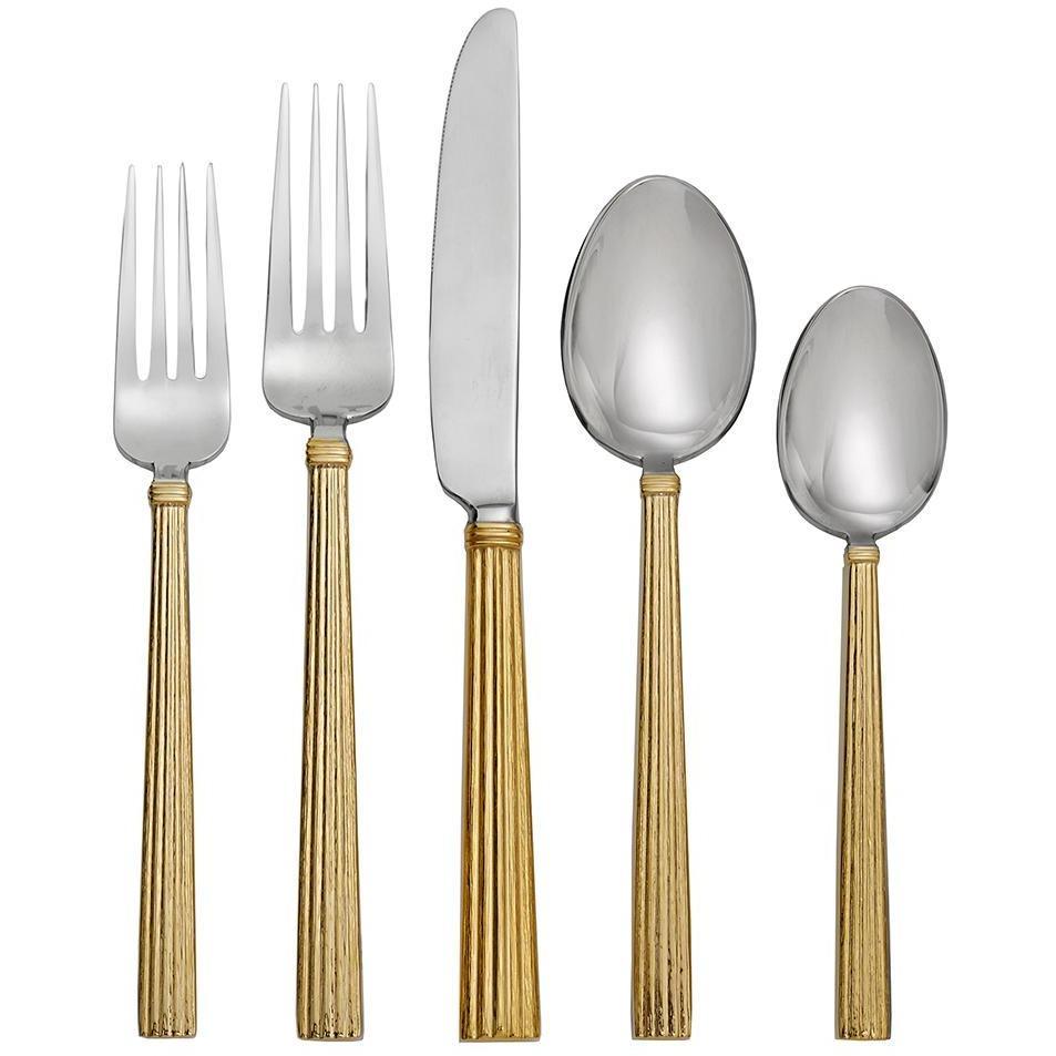 Michael Aram Wheat Gold 5-Piece Flatware Set 325112