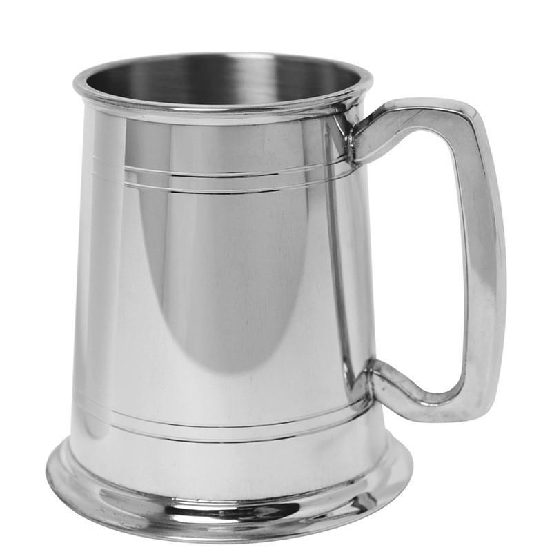 Salisbury Pewter Double Line Tankard RC100