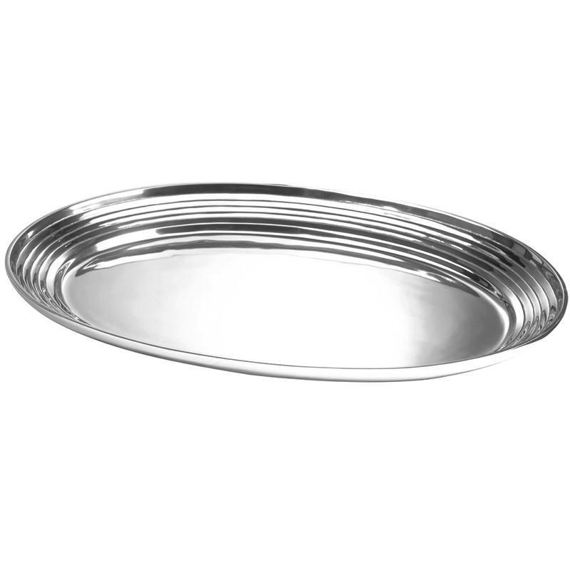 Salisbury Pewter Extra Large Plain Bowl with Lines 17030