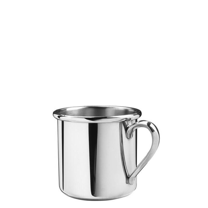 Salisbury Pewter Straight Edge Baby Cup 5 oz SCSEBC