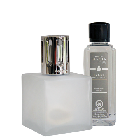 Lampe Berger Summernight Frosted Gift Set + 250ml Summernight