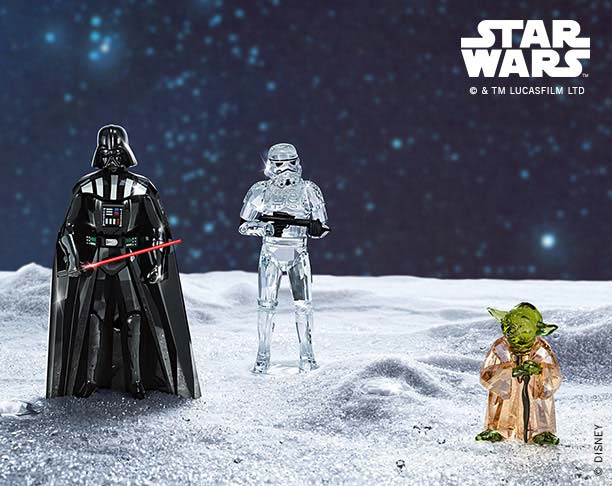 Swarovski Star Wars - Master Yoda Crystal Figurine