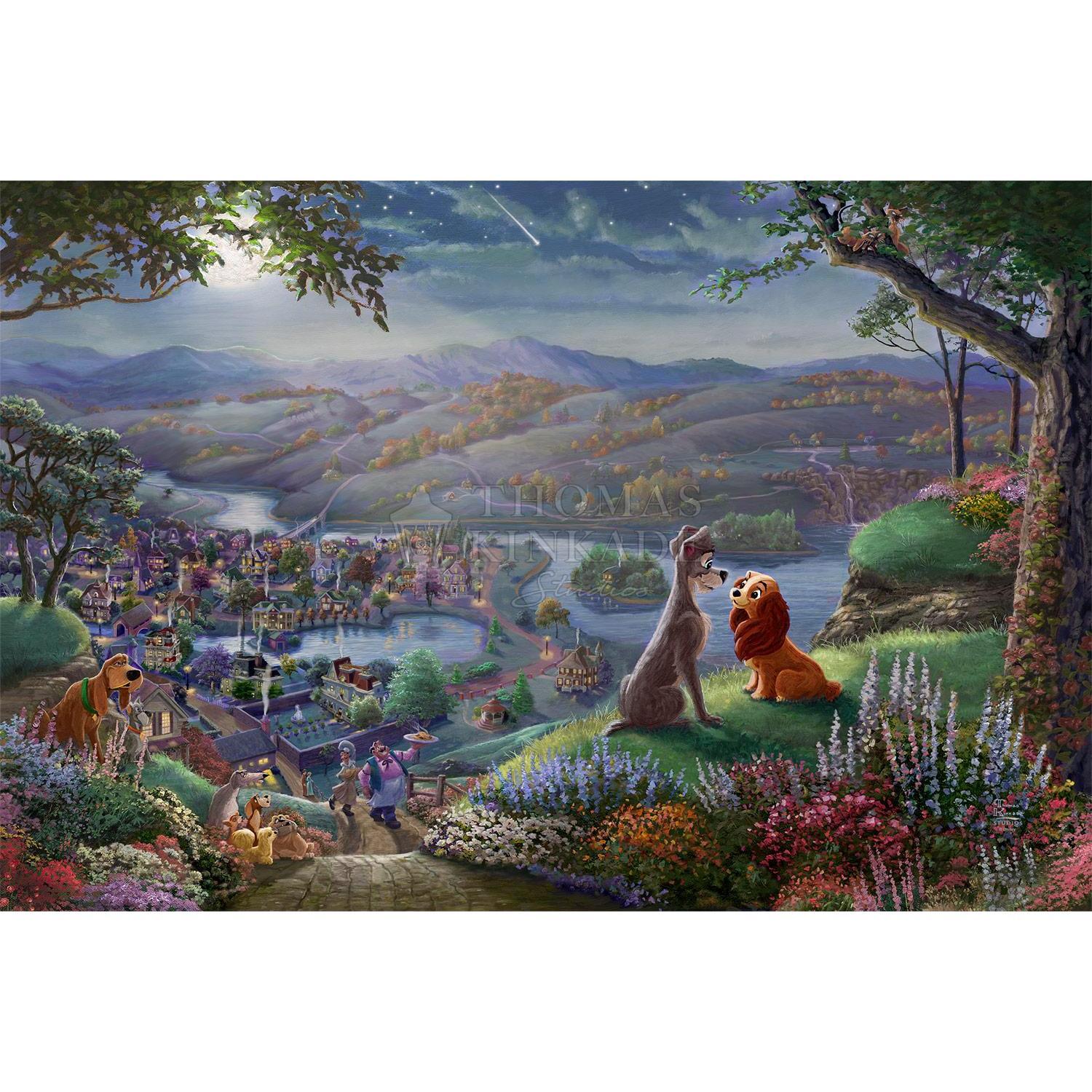 Thomas Kinkade Disney - The Lion King